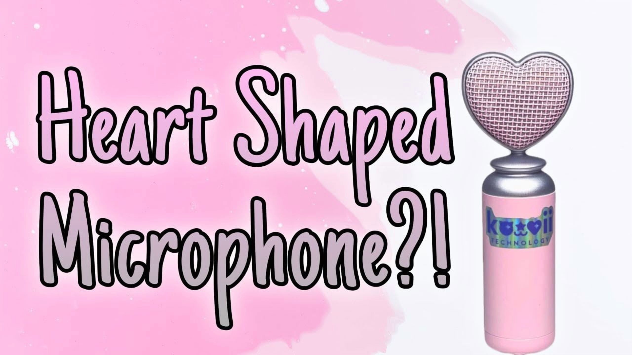 Kawaii USB desktop Recording Mic Studio Quality Microphone tik-tok Live Stream