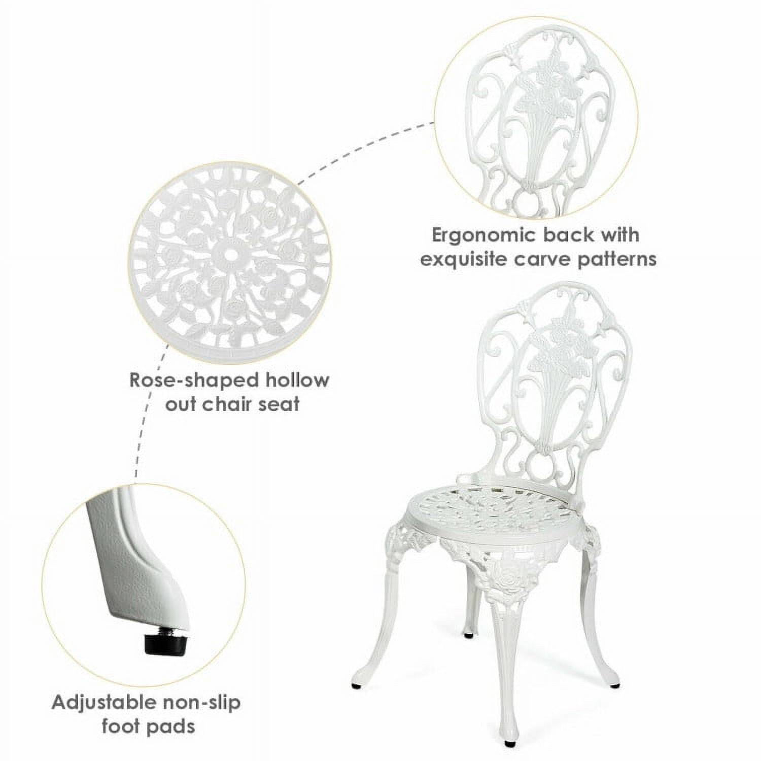Aimee Lii 3 Pieces Patio Table Chairs Furniture Bistro Set, Patio Sectional Furniture Set Aimee Lii 3 Pieces Patio Table Chairs Furniture Bistro Set, Patio Sectional Furniture Set