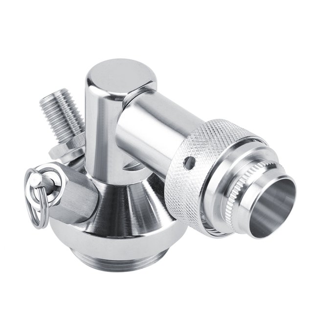 Dispensador de barriles Homebrew, lanza de cerveza de acero inoxidable, dispensador de cerveza de acero inoxidable, conector de cerveza, máxima confiabilidad