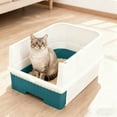 thumbnail image 4 of BotaniNest Cat Litter With Drawer PP Cat Litter With Filter And Shovel Enclosed Hygiene, 4 of 5