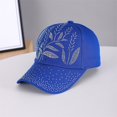 thumbnail image 2 of Breezora Womens Adjustable Breathable Sequins Cap Casual Baseball Hat for Summer Beach Holidays, 2 of 3