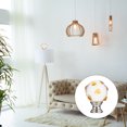 thumbnail image 1 of IFANLANDOR 2 Pcs Embouts de Lampe Décoratifs Jaune Transparent Salon Moderne, 1 of 8