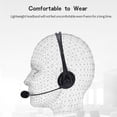 thumbnail image 4 of YAHHU SY490MV Call Center Wired Headset 3.5MM Port With Noise Canceling Microphone Ergonomic Telephone Operator Headphone for Computer Phones Desktop Boxes Black, 4 of 9