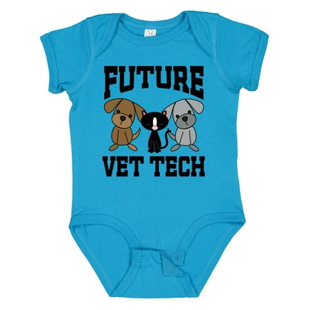 

Inktastic Future Vet Tech Veterinarian Gift Baby Boy or Baby Girl Bodysuit