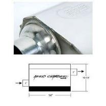 Hooker 21530HKR Exhaust Muffler