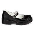thumbnail image 3 of Zapato Escolar Moda Junior Niña Dominiq 03633 negro 22.5, 3 of 6