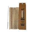 thumbnail image 4 of Bio Mart Leaf Bamboo Drinking Straw | 100% Natural | Eco-friendly | Heavy Duty & Re-usable Backyard Compostable | Disposable | Biodegradable |Theme Party, Wedding |Bamboo Straw|Pack of 4 or 10 ), 4 of 4