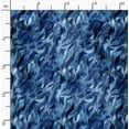 thumbnail image 2 of Soimoi Poly Canvas Blue Fabric By the Yard - 56 Inch Wide - Abstract Leaves Print Fabric - Nature - Inspired Elegance for Apparel and Decor Printed Fabric, 2 of 6