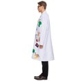 thumbnail image 4 of DuoJiaJ Men Mad Scientist Performance Adult Lab Coat With Wig, 4 of 5