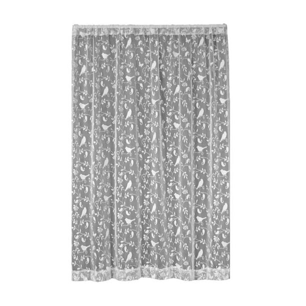 Heritage Lace 60 x 84 in. Bristol Garden Panel, White - Walmart.com