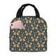 thumbnail image 1 of Easygdp Flower Butterfly Bolsa Térmica Premium - Tela Oxford Impermeable, Gran Capacidad, Bolsillo Frontal, Unisex para Trabajo, Escuela, Actividades al Aire Libre y Picnics, 1 of 8