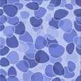 thumbnail image 1 of Ahgly Company Machine Washable Indoor Square Transitional Jeans Blue Area Rugs, 5' Square, 1 of 7