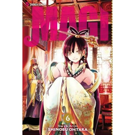 Pre-Owned Magi: The Labyrinth of Magic, Vol. 6: The Labyrinth of Magic (Paperback) by Shinobu Ohtaka