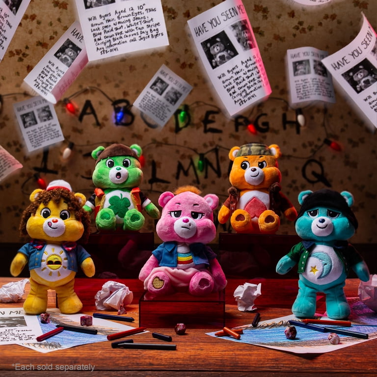 Care Bears x Stranger Things Fun Size Plush - Bedtime Bear as Mike