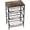 Black 4-layer Rack, variant on 5-Layer Fruit Basket Kitchen Food Organizer and Rack, Stackable Storage Cart with Desktop, Pull-Out Hollow Metal Basket, Wheeled Sorting Rack Spice Rack, Black