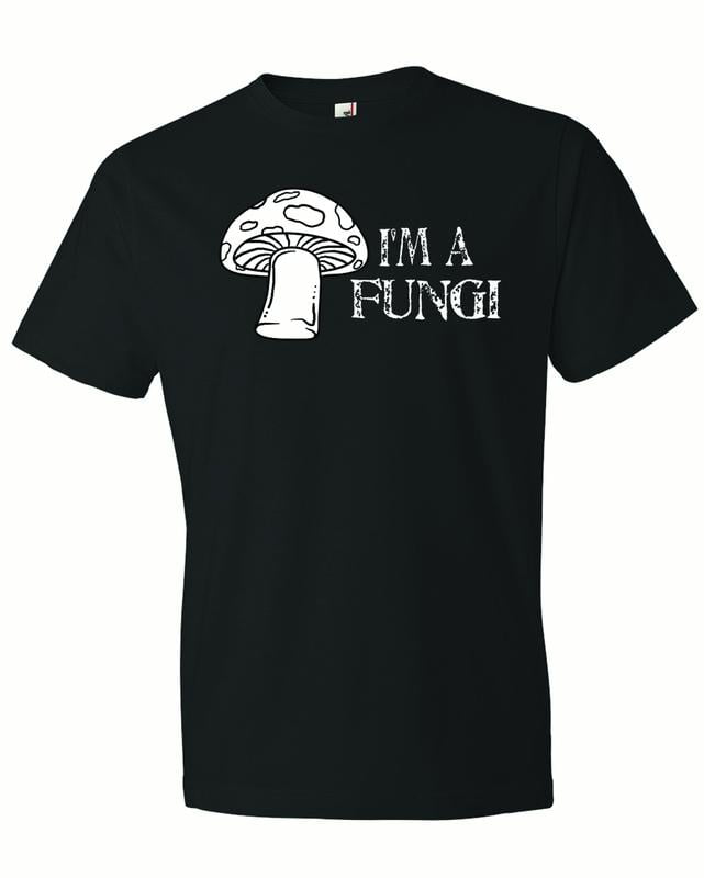 Men's I'm a Fungi Fun Guy Funny mushroom fungus Humor TShirtBlack