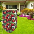 thumbnail image 3 of Wukai Strawberry2 Print Garden Flag 12.5x18 Inch Double Sided Sun-resistant Rain-resistant, Wrinkle-resistant Colorfast(Only Flag), 3 of 7