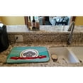thumbnail image 2 of Silver Gray Poodle Merry Christmas Dish Drying Mat, 2 of 7