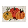 thumbnail image 1 of Bonita decoración otoñal para baño, cocina, casa de campo otoñal, alfombrilla de baño antideslizante con forma de calabaza otoñal, alfombra de baño de microfibra lavable, 1 of 5