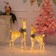 thumbnail image 3 of 1PC Christmas Iron Reindeer Elk Led Light Holiday Shopping Mall Shop Window Decoration Deer Lamp Ornaments Decor for Home, 3 of 5