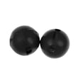 thumbnail image 3 of 50 Pieces Round Soft Rubber Beads Rig Accessory - Black, 3 of 6