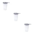 thumbnail image 4 of Thinsony Lightweight And Portable Water Bottles For Running Easy To Clean Convenient Bright Moon White 200ml 3Set, 4 of 6