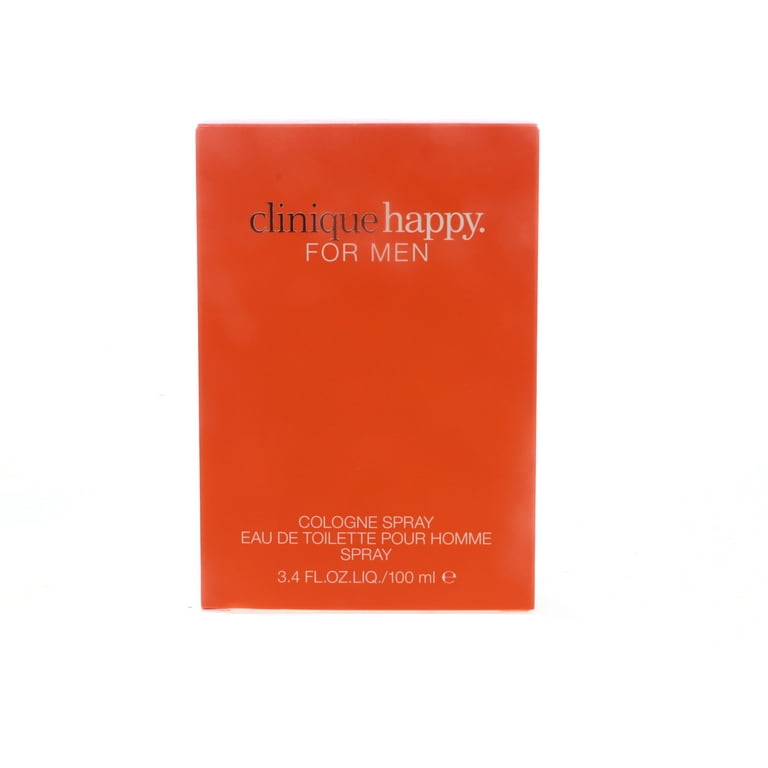 Clinique Happy Men's Cologne Spray, 3.4 fl oz - Refreshing Citrus