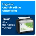 thumbnail image 2 of Tork Xpressnap Tabletop Napkin Dispenser Black N4, Signature line, 6.7 x 5.6 x 7.9 in, 6232100 (4 pack), 2 of 5
