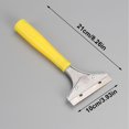 thumbnail image 1 of Razor Scraper Tool – Non-Slip Handle Sticker & Decal Remover for Glass, Adhesive, and Paint (Yellow), 1 of 6