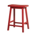 thumbnail image 2 of Acme Gaucho Antique Red Counter Height Stool (Set of 2), 2 of 2