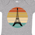 thumbnail image 4 of Inktastic Paris Eiffel Tower Retro Sunset Boys or Girls Baby Bodysuit, 4 of 5