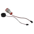 thumbnail image 3 of Voltmeter Meter Indicator Ac 50-500V Led Digital Display Voltmeter Signal Light Cooling Holes 0~100A Test Meters Detectors Red Mingyqi, 3 of 9