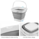 thumbnail image 3 of TFixol-cubo plegable portátil para lavabo de agua, contenedor para pesca, senderismo, mochilero, 3 of 8