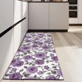 thumbnail image 4 of Pioneer Flower Floral Print Pattern Kitchen Rug Mat,Kitchen Runner Rugs Non Skid Washable,Decorative Kitchen Floor Mats for Kitchen,Sink,Laundry,17"X47", 4 of 5