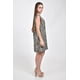 thumbnail image 2 of Vestido recto escote V Roman Fashion /Juvenil, 0N4 (Animal print) beige M, 2 of 5