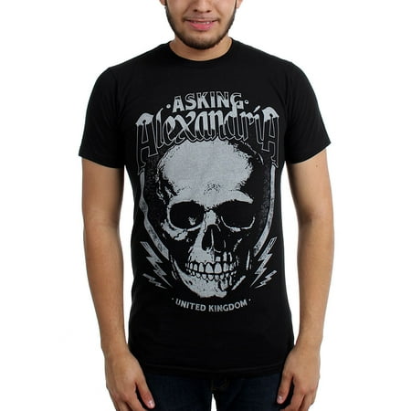 ASKING ALEXANDRIA Jumbo Skull Jack UK Rock Slim Fit T-Shirt (Best Of Asking Alexandria)