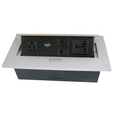 DESK CABLE OUTLET / WIRE MANAGEMENT ORGANIZED BOX price history on PriceWatchPro