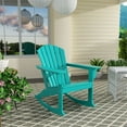 thumbnail image 2 of Portside Outdoor Poly Plastic Adirondack Rocking Chair, 2 of 7