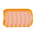 thumbnail image 1 of Bandeja para hornear antiadherente para horno tostador Bandeja para hornear pasteles Bandeja rectangular para hornear galletas en miniatura Bandeja para hornear plana Bandeja para galletas plana sin, 1 of 2