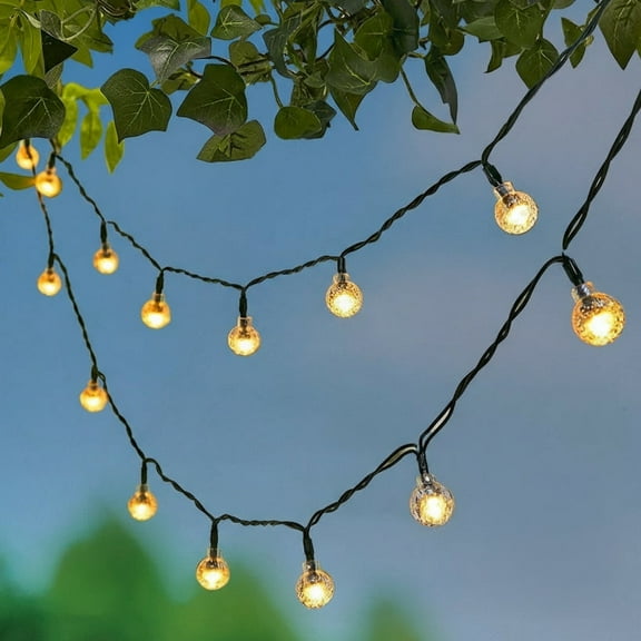 Solar Globe String Lights