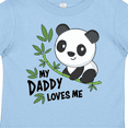 thumbnail image 4 of Inktastic My Daddy Loves Me- Cute Panda Boys or Girls Toddler T-Shirt, 4 of 5