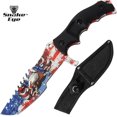 thumbnail image 4 of Snake Eye Tactical 8.5-inches Hunting Camping Hiking Fixed Blade Knife With Nylon Sheath (USA), 4 of 5
