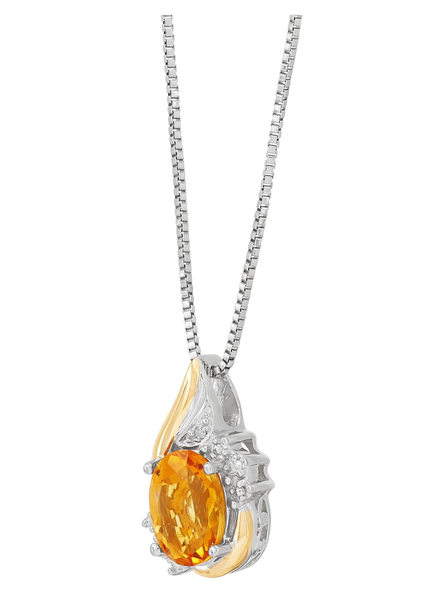 Danyell 10k Gold Psylli Diamond Charm Holder Necklace – Gem