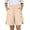 #04 Khaki 【Mix & Match: Stock Up on Your Favorite Colors】, variant on Women's Soft Cotton Casual Loose Fit Shorts With Pockets, Elastic Waist, Full Coverage, Lightweight Summer Comfort, For Hiking, Travel, Daily Wear, Ladies Relaxed | TruBelle,Gray XL