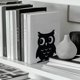 thumbnail image 4 of Sujetalibros metálicos para estanterías, modernos, decorativos, resistentes, para libros de estudio., 4 of 9