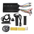 thumbnail image 2 of Brushless Motor Controller Kit, Aluminum Alloy Material Housing Brushless Motor Controller Kit 5000W Lightweight ABS Meter with LCD Display for Cycling, 2 of 7