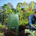 thumbnail image 2 of MesaSe Sac Poubelle Compost Sac de Jardin Réutilisable 34 Gallons (1 Pack), 2 of 6
