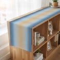 thumbnail image 6 of Table Runners 72 Inches Long Dress Scarves, Blue Ombre Farmhouse Kitchen/Dining Table Runner, Coffee Tablerunners, Modern Yellow Gradient Farmhouse Art 14x72 Inch, 6 of 9