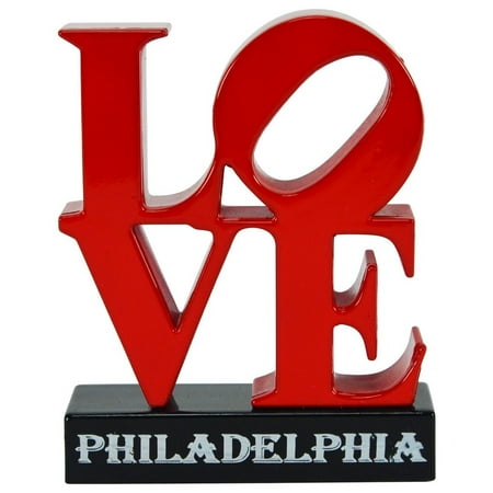 Love Sculpture JFK Plaza Philly LOVE Art Sculpture Miniature Die Cast Replica Pencil Sharpener, Add some Philly LOVE to your desk at home or work, this Miniature.., By TGLLC ()
