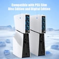 thumbnail image 3 of AARONMEI Temperature Controlled Cooling Fan for PS5 Slim Console with 3.0 USB Port, 3 of 12